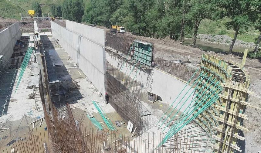 Kars'ta Atıksu Toplama ve Arıtma Tesisi inşa ediliyor