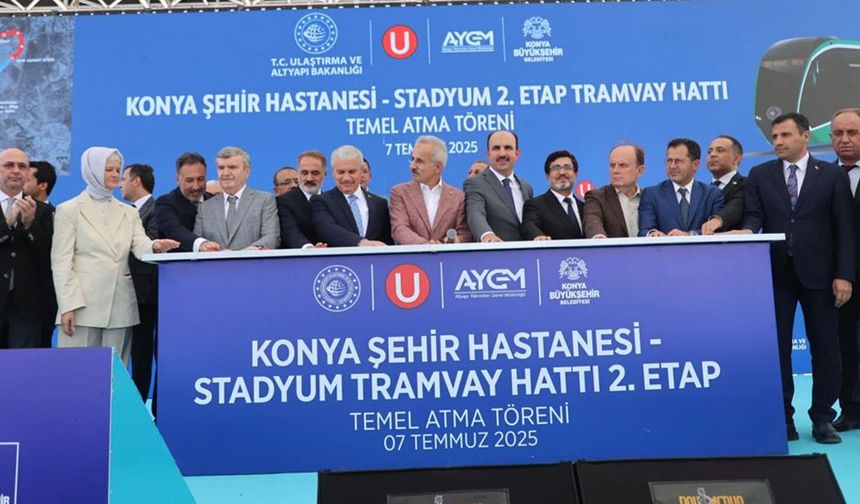 Konya’ya yeni tramvay hattı