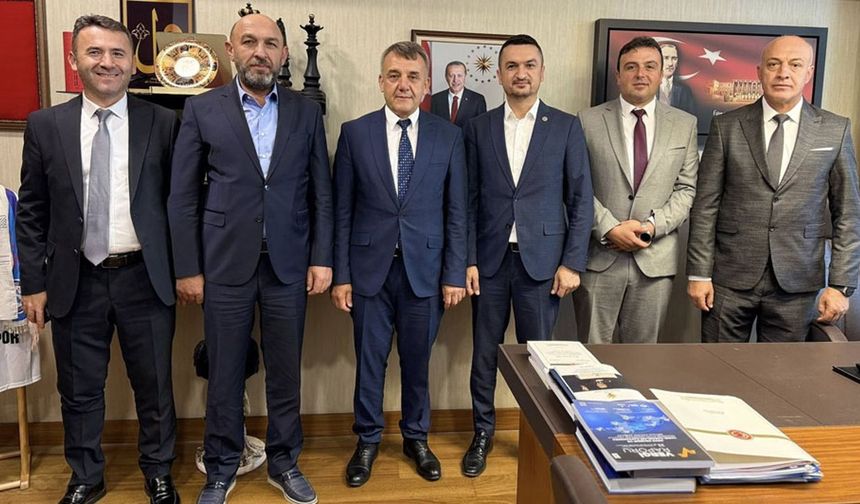 Kooperatif yönetiminden Vekil Oğuz’a anlamlı ziyaret