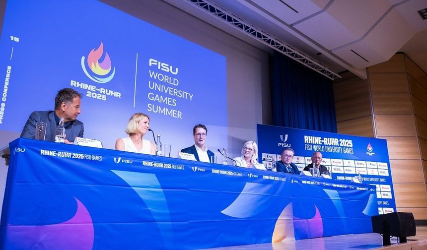 Rhine-Ruhr 2025 FISU Dünya Üniversite Oyunları resmen başladı