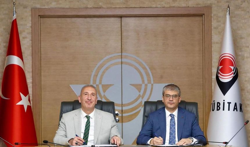 TÜBİTAK iş birliğindeki projenin Protokol İmza Töreni gerçekleştirildi