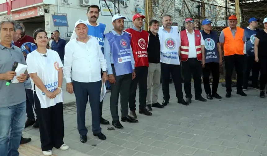 Türk-İş, eylemlerini kararlılıkla sürdürüyor; “Bu ülkenin temel direğiyiz”