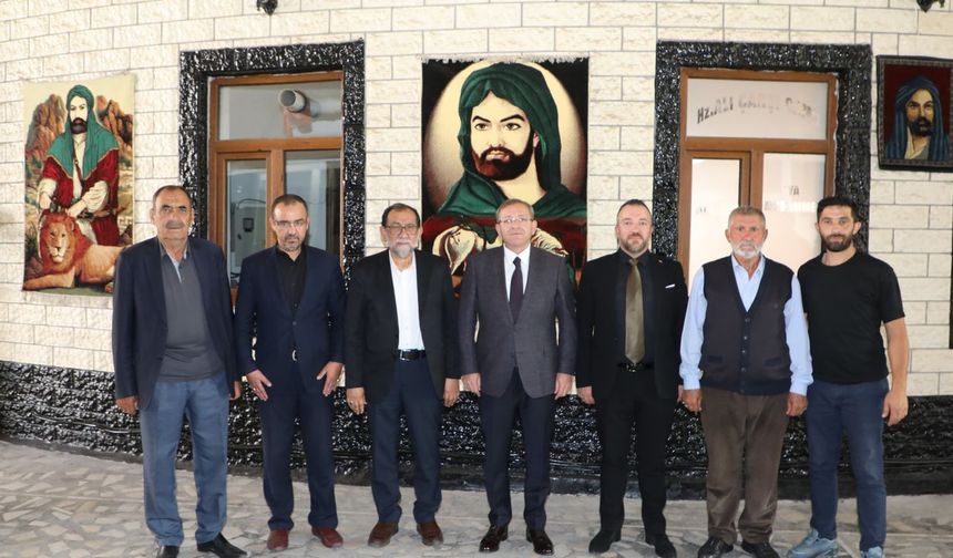 Vali Ziya Polat’tan Hz. Ali Çarşı Camii’ne Ziyaret