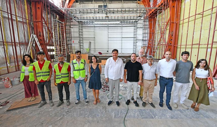 Başkan Karaca Kültür merkezinde çalışmaları inceledi