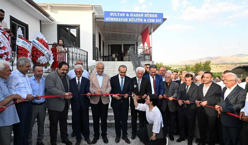 Cemevi açılışında birlik ve beraberlik mesajları