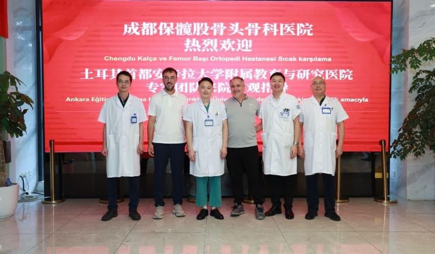 Kırıkkaleli profesörler Çin’de robotik cerrahi zirvesinde