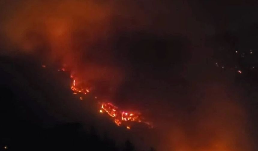 Mersin Silifke yanıyor! 4 mahalle tahliye edildi