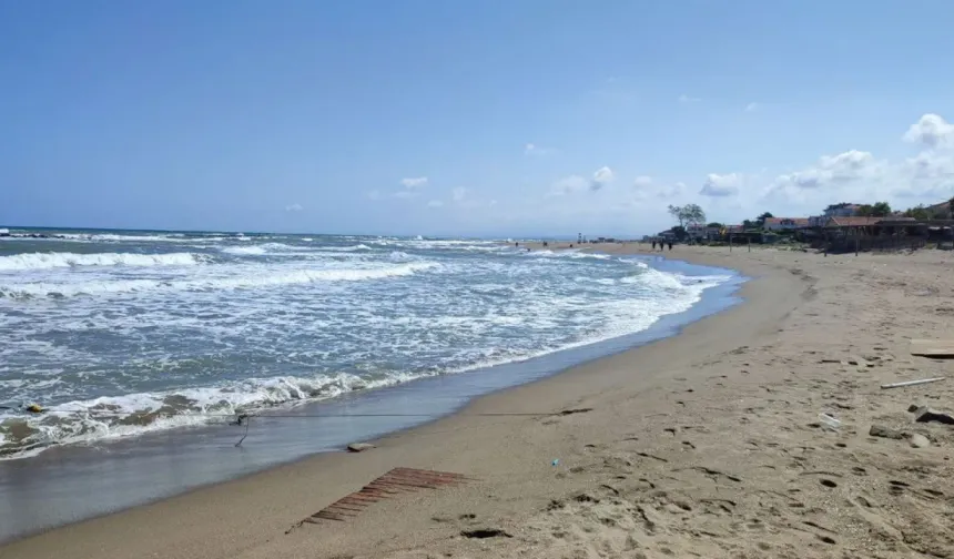 Sakarya sahillerinde denize giriş yasak