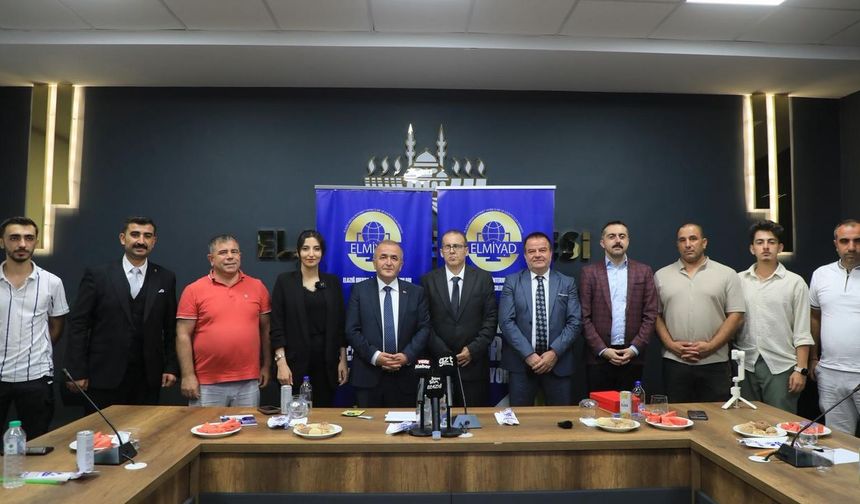 Vali Numan Hatipoğlu, "ELMİYAD ile Şehir Konuşuyor" programının ilk konuğu oldu