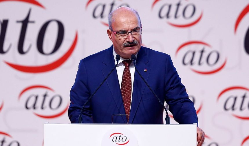 ATO Başkanı Baran 2025 yılının 2. çeyreğini değerlendirdi