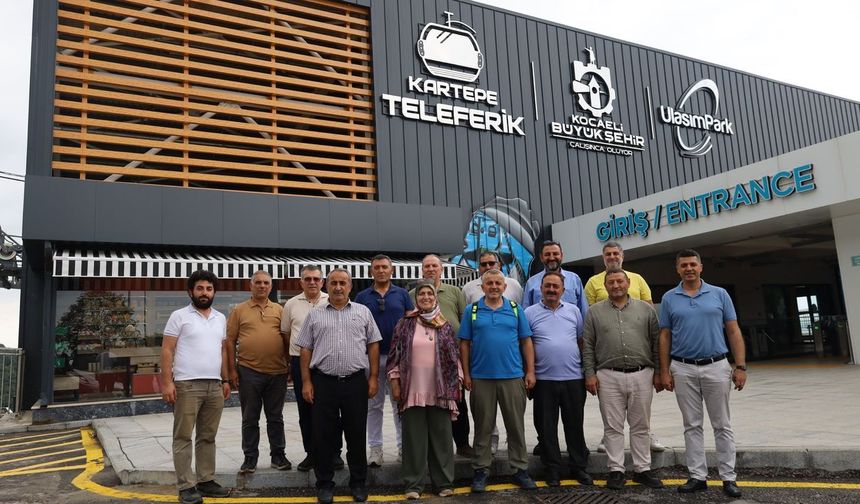 Büyükşehir, muhtarlara projeleri gezdirdi