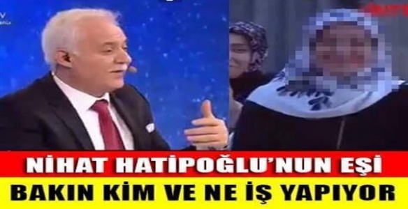 Nihat Hatipoğlu’nun Eşi Bakın Kim Ve Ne İş Yapıyor….